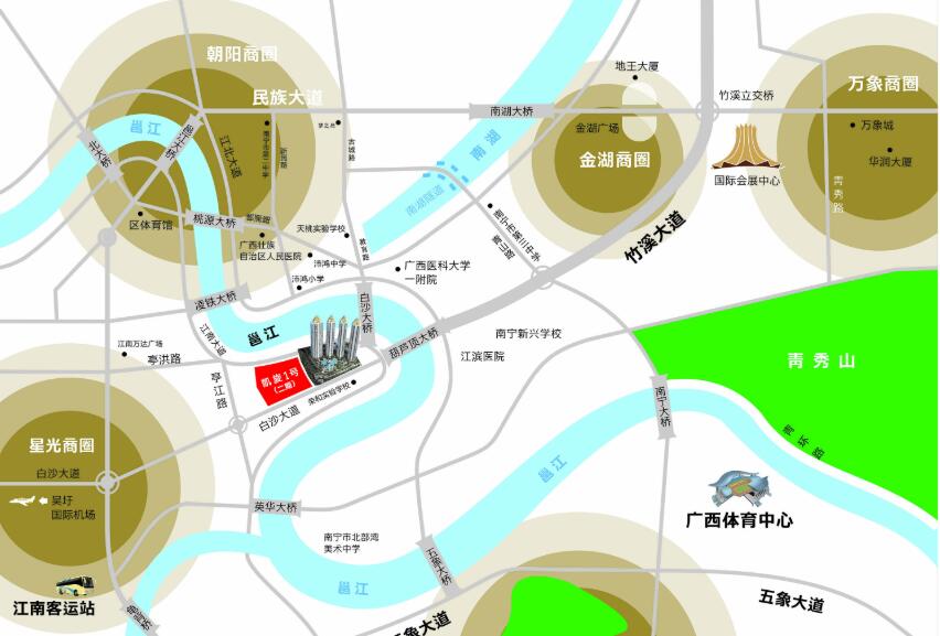 南宁凯旋一号户型图片
